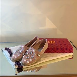 Tory Burch Espadrilles with some bling!